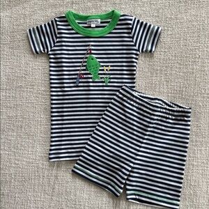 NWOT Magnolia Baby 2T Fishing Pajamas